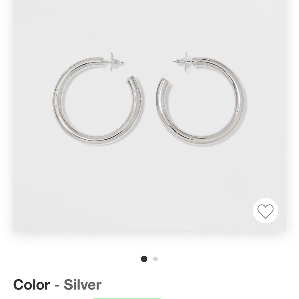 A New Day Thick Hoop Earrings